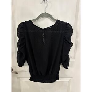 Express Blouse with Scrunch Sleeves